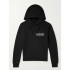 Hoodie for men YAPPI black with fleece