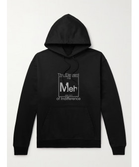 Hoodie for men YAPPI black with fleece