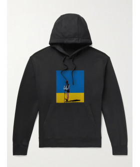 Hoodie for men YAPPI black with fleece