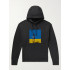 Hoodie for men YAPPI black with fleece