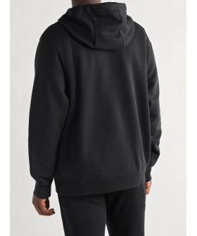 Hoodie for men YAPPI black with fleece