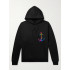 Hoodie for men YAPPI black with fleece