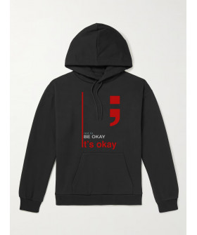 Hoodie for men YAPPI black with fleece