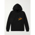 Hoodie for men YAPPI black with fleece