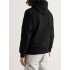 Hoodie for men YAPPI black with fleece