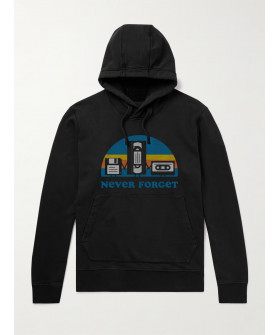 Hoodie for men YAPPI black with fleece