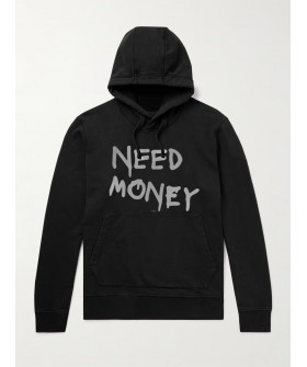 Худі чоловіча YAPPI чорна з флісом