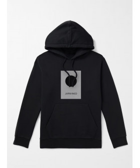 Hoodie for men YAPPI black with fleece