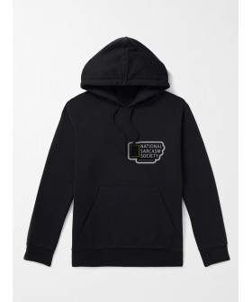 Hoodie for men YAPPI black with fleece