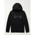 Hoodie for men YAPPI black with fleece