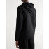 Hoodie for men YAPPI black with fleece