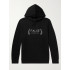 Hoodie for men YAPPI black with fleece