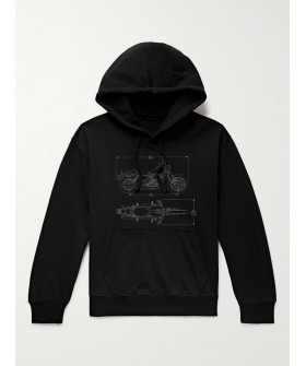 Худі чоловіча YAPPI чорна з флісом