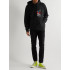 Hoodie for men YAPPI black with fleece