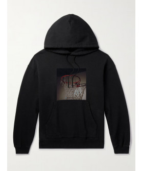 Hoodie for men YAPPI black with fleece