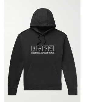 Hoodie for men YAPPI black with fleece