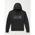 Hoodie for men YAPPI black with fleece