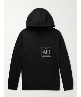 Hoodie for men YAPPI black with fleece