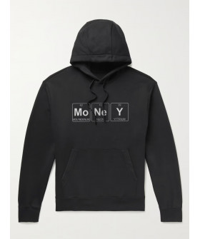 Hoodie for men YAPPI black with fleece