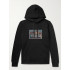 Hoodie for men YAPPI black with fleece