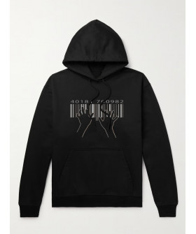 Hoodie for men YAPPI black with fleece