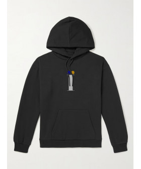 Худі чоловіча YAPPI чорна з флісом