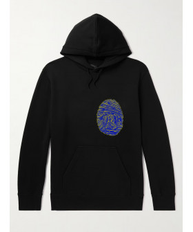 Hoodie for men YAPPI black with fleece