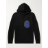 Hoodie for men YAPPI black with fleece