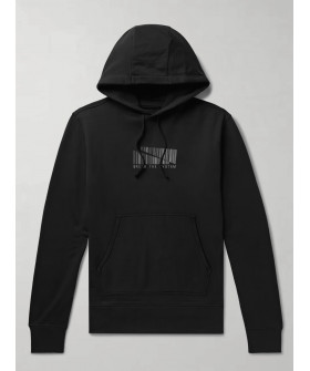 Hoodie for men YAPPI black with fleece