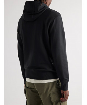 Hoodie for men YAPPI black with fleece