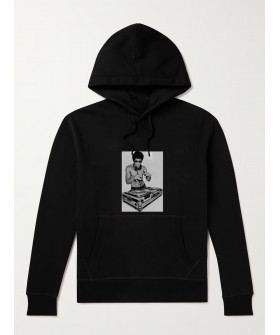 Hoodie for men YAPPI black with fleece