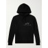 Hoodie for men YAPPI black with fleece