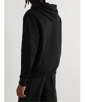 Hoodie for men YAPPI black with fleece
