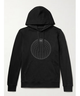 Hoodie for men YAPPI black with fleece