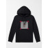 Hoodie for men YAPPI black with fleece