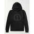 Hoodie for men YAPPI black with fleece