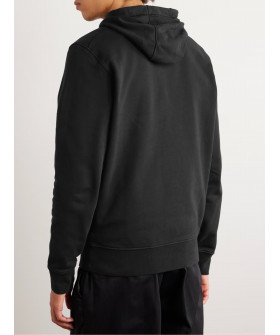 Hoodie for men YAPPI black with fleece