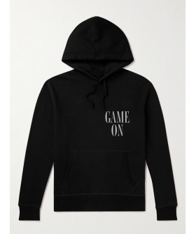 Hoodie for men YAPPI black with fleece