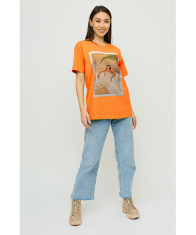 T-shirt Oversize / air print /
