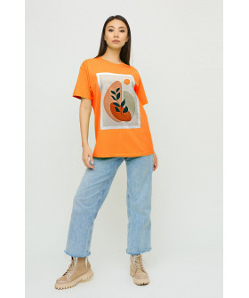 T-shirt Oversize / air print /