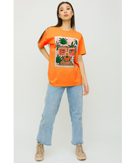 T-shirt Oversize / air print /