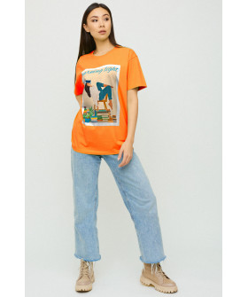 T-shirt Oversize / air print /