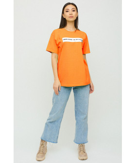 Футболка Oversize / air print /