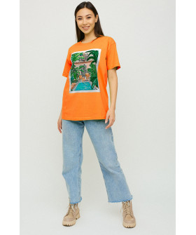 T-shirt Oversize / air print /