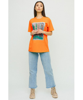 T-shirt Oversize / air print /