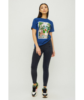 Футболка Boyfriend / air print /