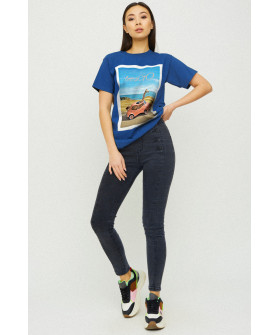 Футболка Boyfriend / air print /