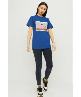 Футболка Boyfriend / air print /