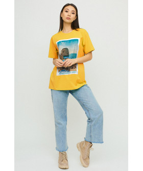 T-shirt Oversize / air print /