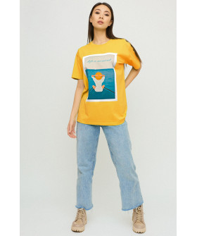 T-shirt Oversize / air print /